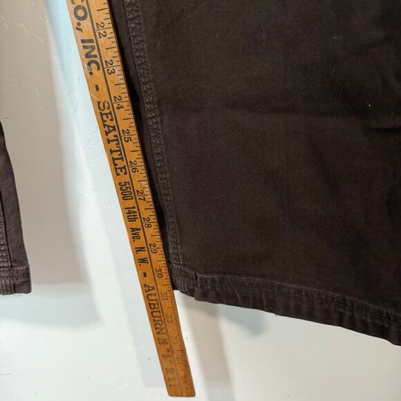 Duluth Trading Co Women's DuluthFlex Fire Hose Relaxed Fit Pants Brown 14 - Picture 9 of 9